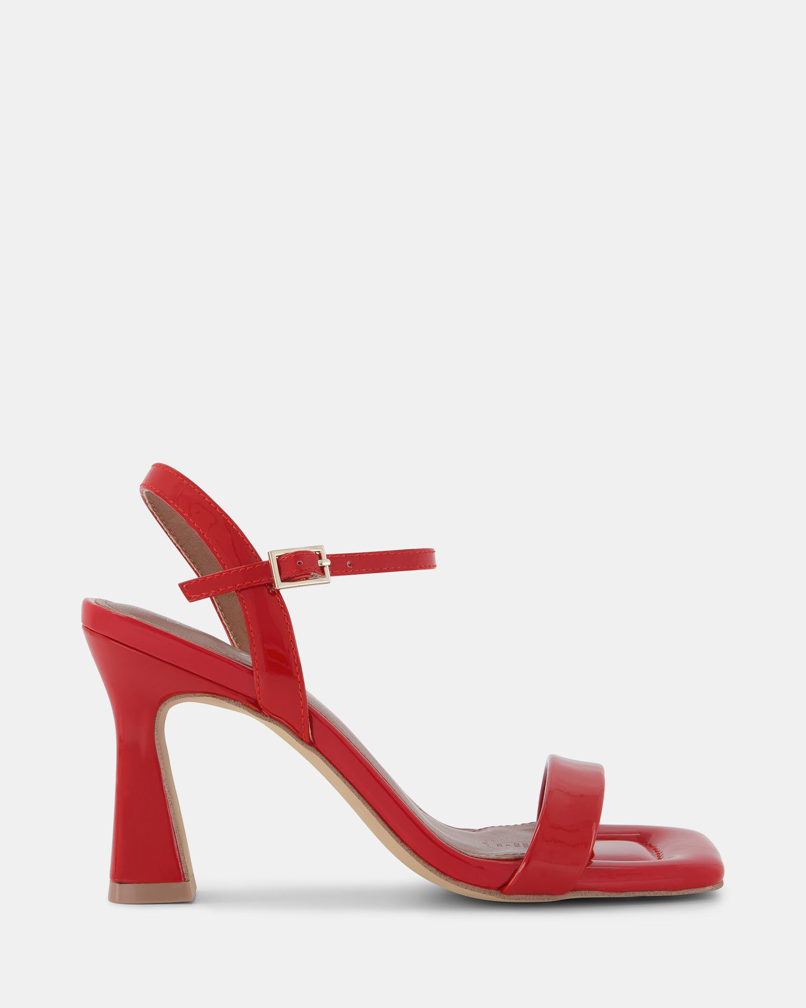 SHELLY SHEN Melcha Heels - Red Patent | Shoe Connection AU