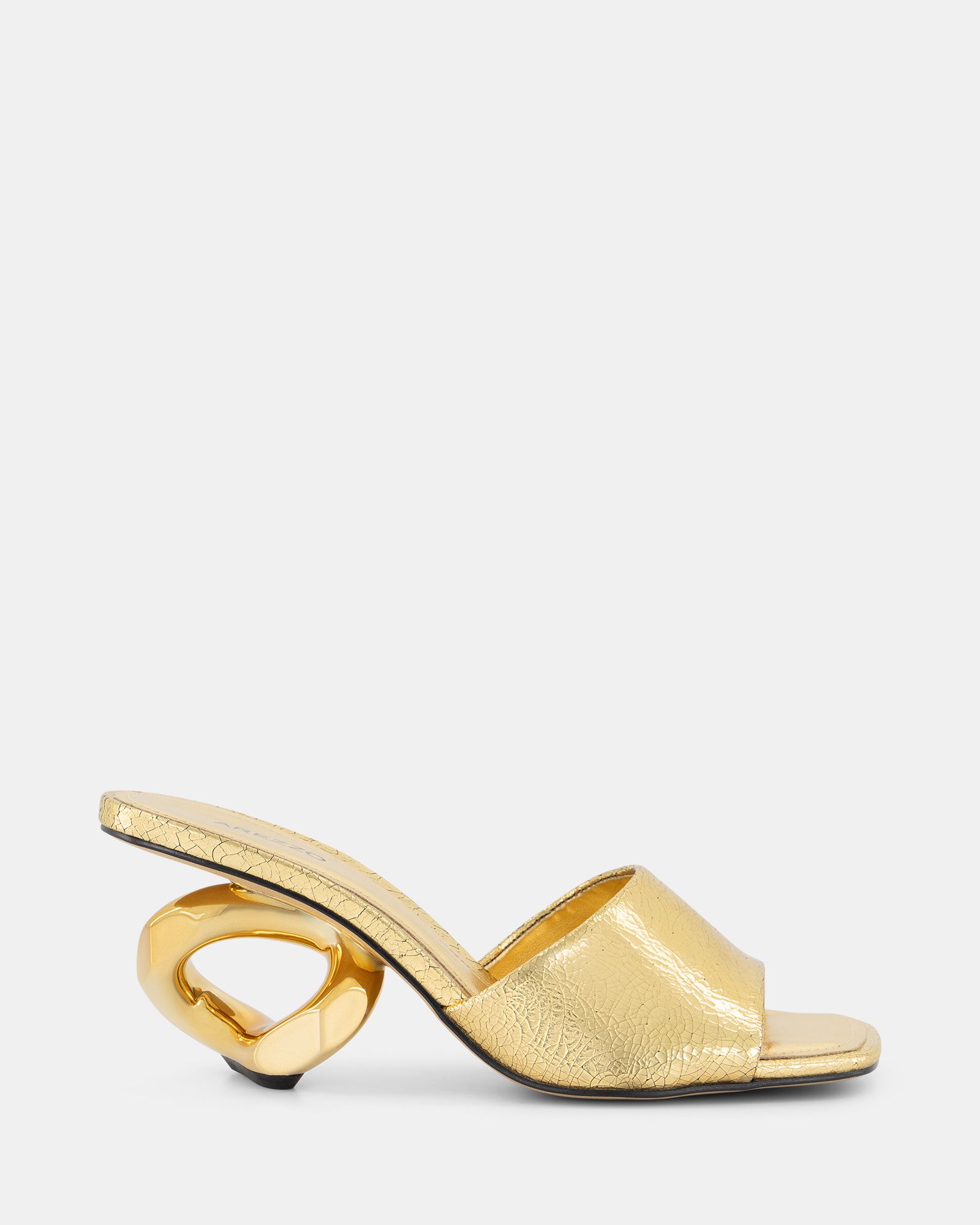 Arezzo Ulani Heels - Gold | Shoe Connection AU