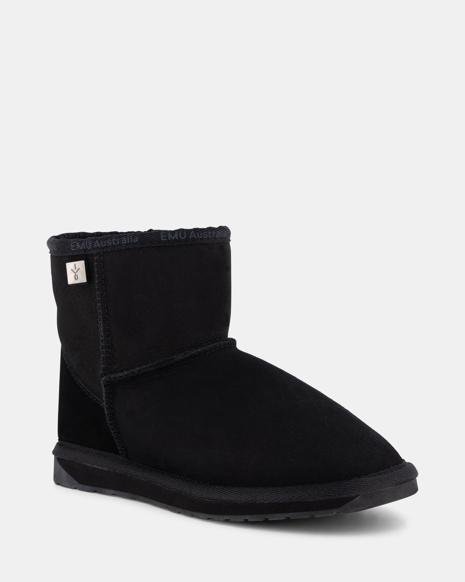 Emu Plat Stinger Mini Boots - Black | Shoe Connection AU