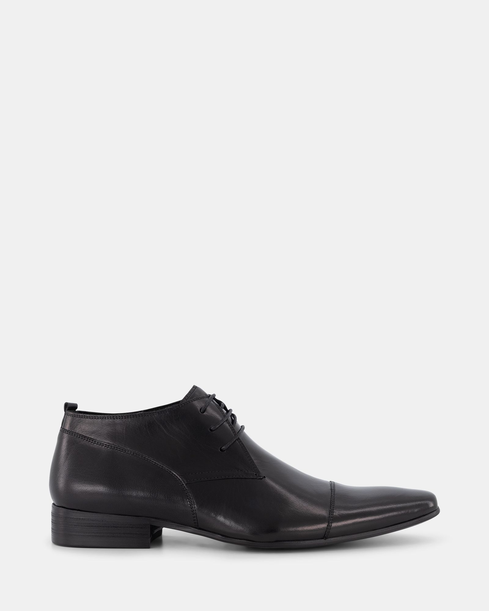 Peter James Saville Row Dress - Black | Shoe Connection AU