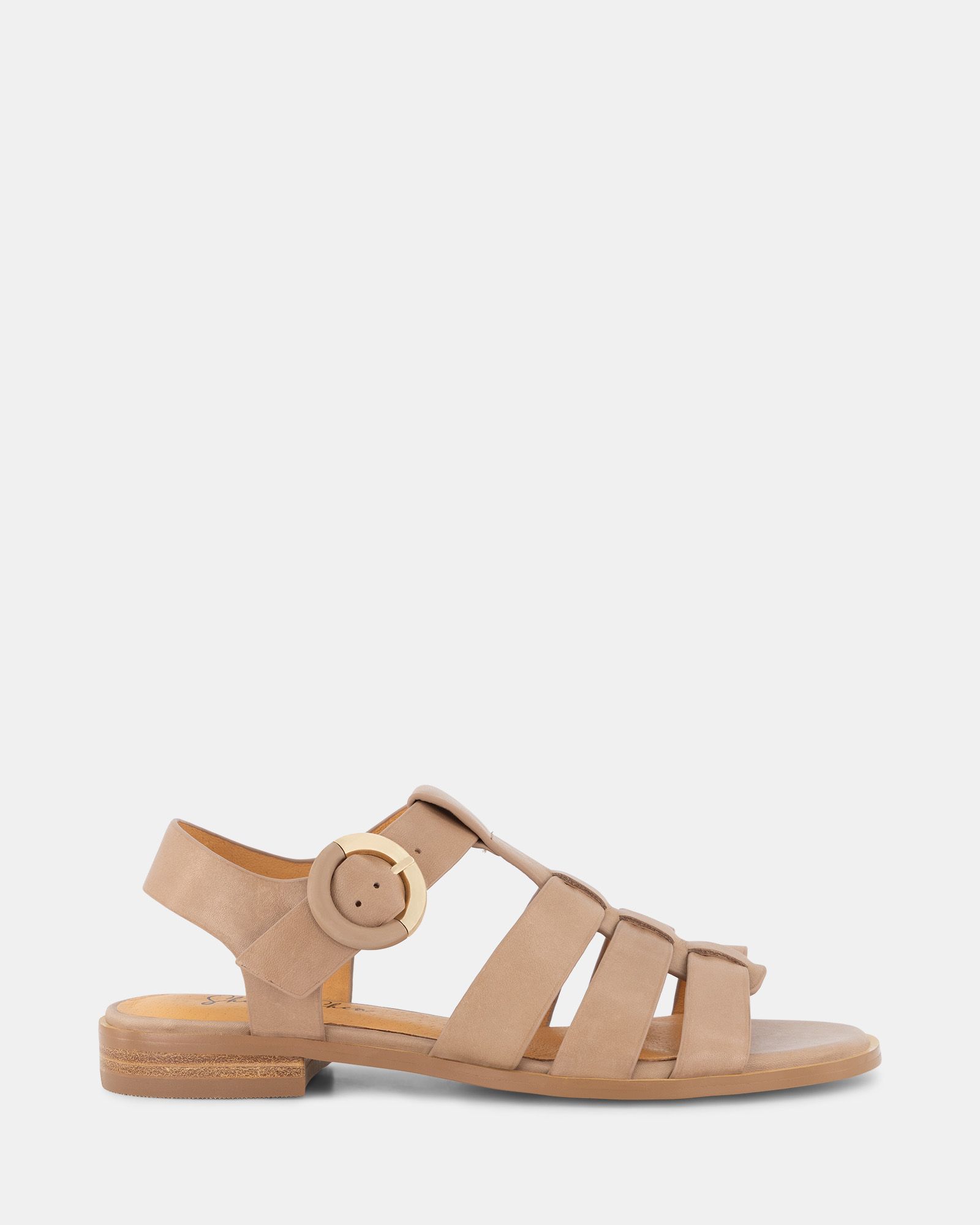Buy MERINDA Taupe sandals Online at Shoe Connection