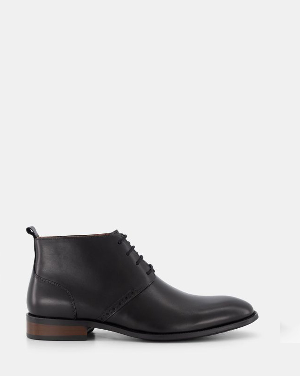 Mens leather dress boots hot sale australia